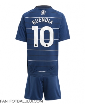 Aston Villa Emiliano Buendia #10 Echipament de Fotbal Replică 2024-25 Copii Treilea (+ Șorturi)